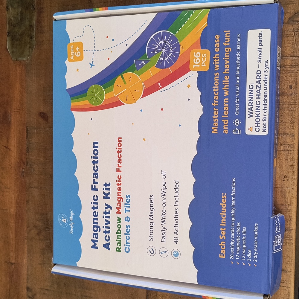 Simply Magic Magnetic Fraction Activity Kit